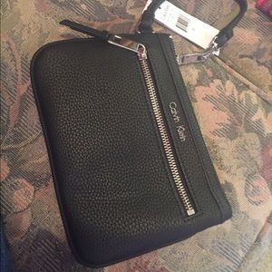 Calvin Klein wristlet- new with tags
